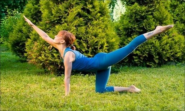 Osteochondrozės pratimai